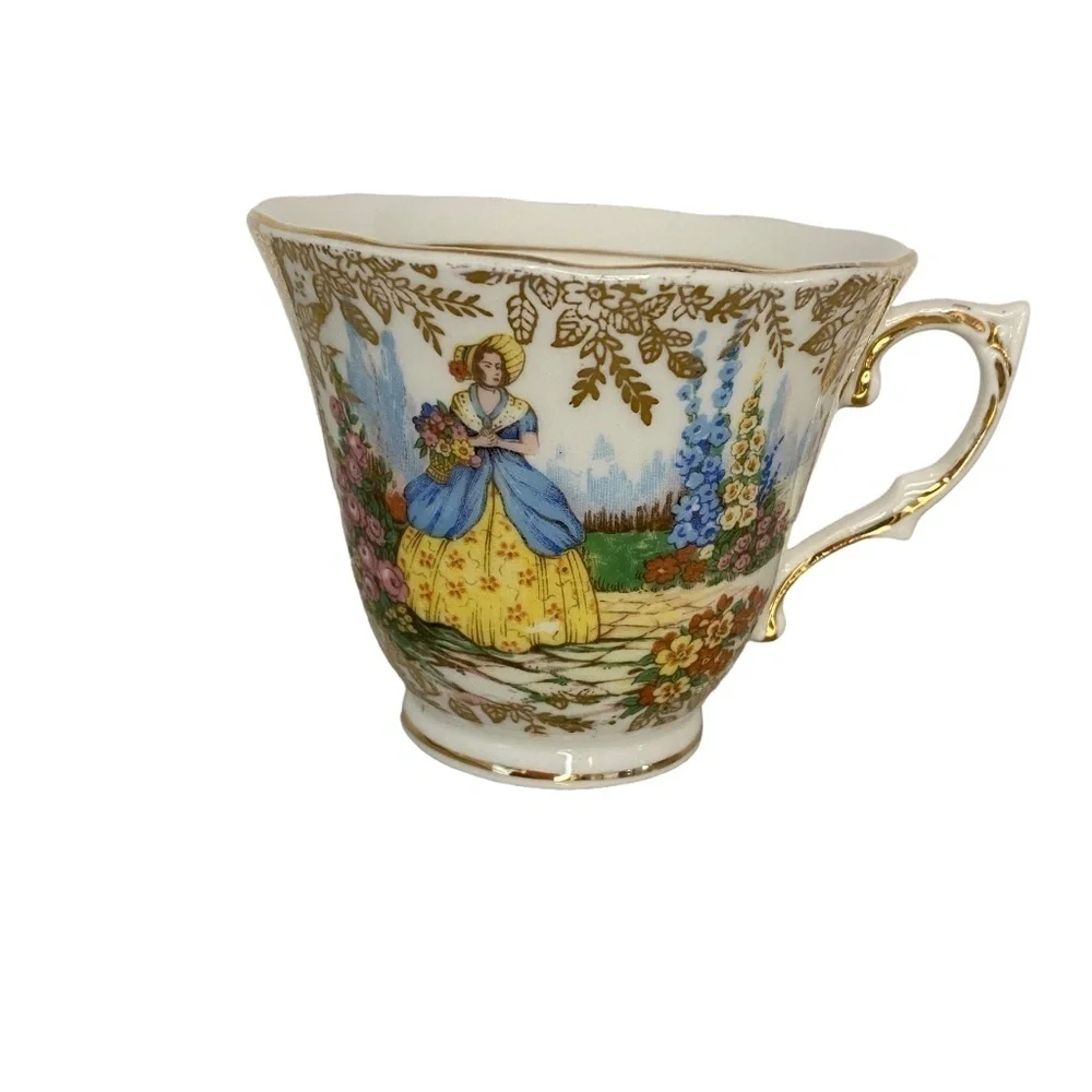 Vintage Colclough Bone China Teacup and Saucer, Pattern 6780 - Picture 4 of 13